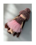 Little Handmade doll (pink dress)