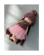 Little Handmade doll (pink dress)