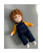 Handmade Boy in denim dress (Lagre)