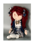 Little Handmade doll (school uniform)