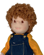 Handmade Boy in denim dress (Lagre)